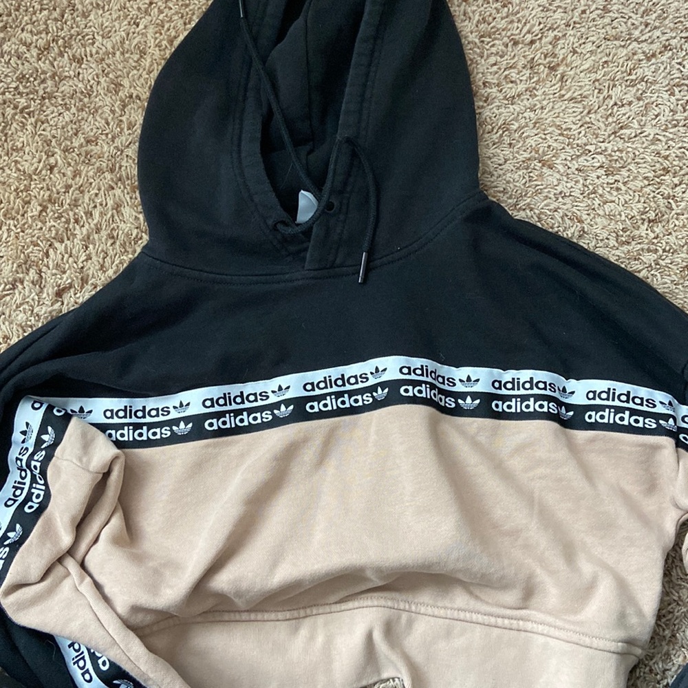 Adidas Cropped Hoodie